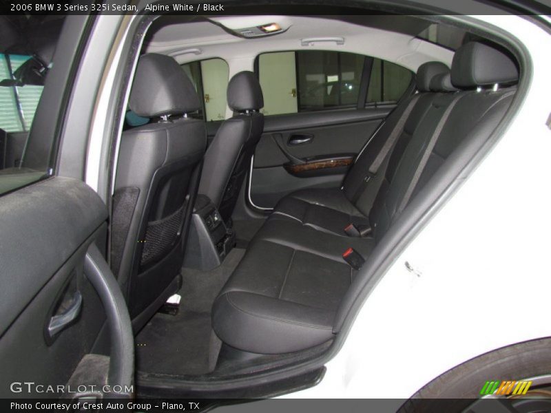 Alpine White / Black 2006 BMW 3 Series 325i Sedan