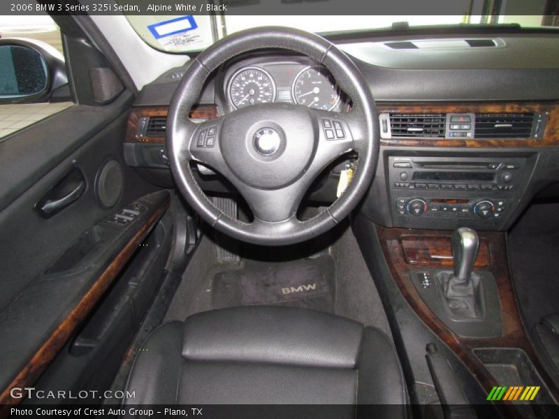 Alpine White / Black 2006 BMW 3 Series 325i Sedan