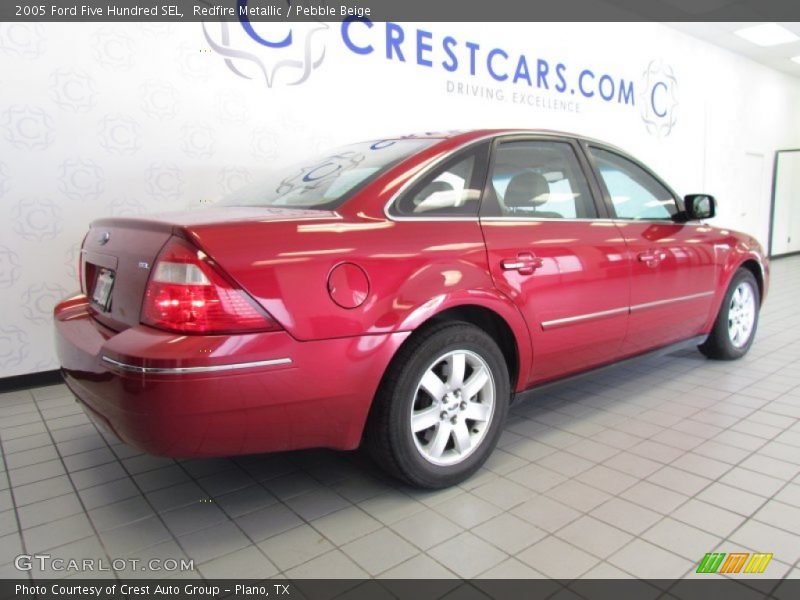 Redfire Metallic / Pebble Beige 2005 Ford Five Hundred SEL