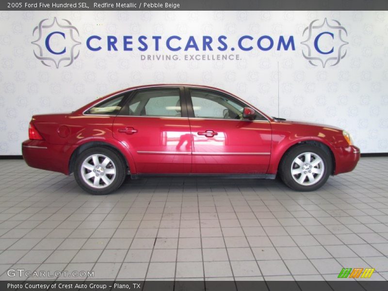 Redfire Metallic / Pebble Beige 2005 Ford Five Hundred SEL