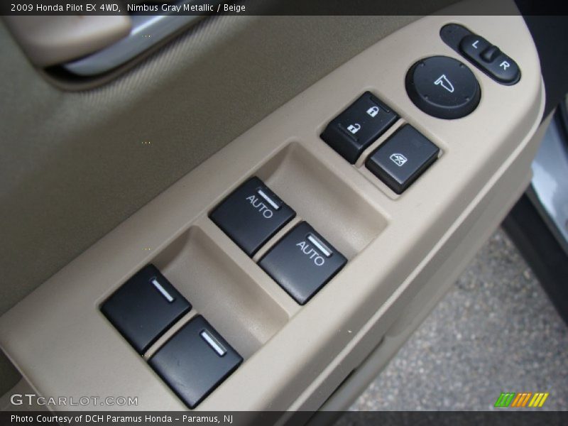 Nimbus Gray Metallic / Beige 2009 Honda Pilot EX 4WD
