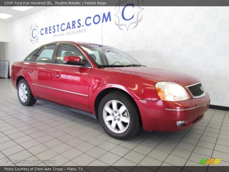 Redfire Metallic / Pebble Beige 2005 Ford Five Hundred SEL
