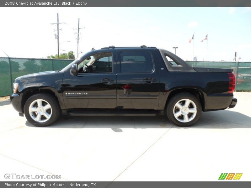 Black / Ebony 2008 Chevrolet Avalanche LT