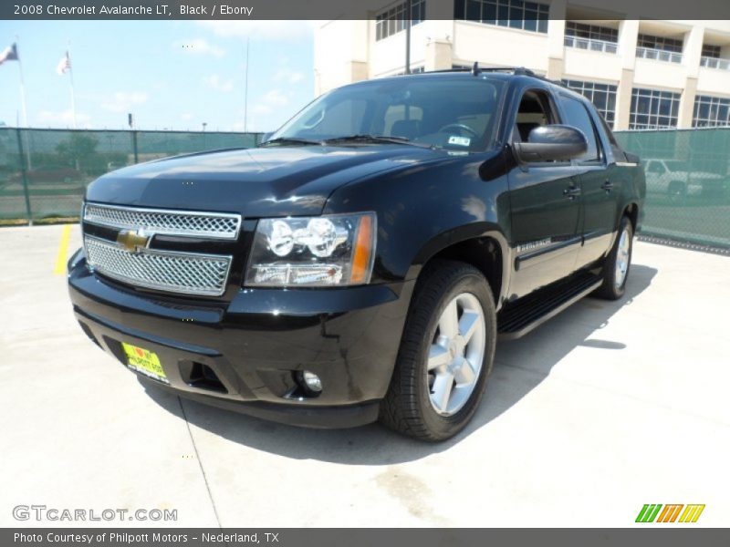 Black / Ebony 2008 Chevrolet Avalanche LT