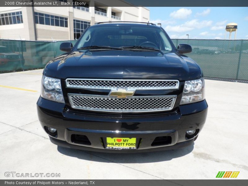 Black / Ebony 2008 Chevrolet Avalanche LT