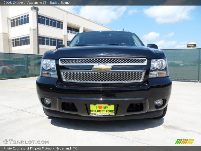 Black / Ebony 2008 Chevrolet Avalanche LT