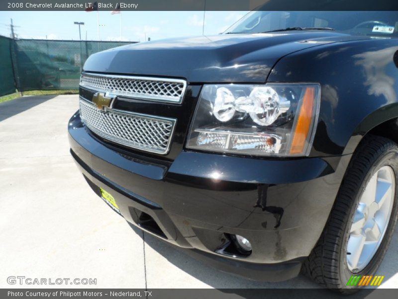 Black / Ebony 2008 Chevrolet Avalanche LT
