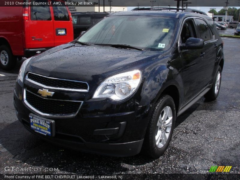 Black / Jet Black 2010 Chevrolet Equinox LT AWD
