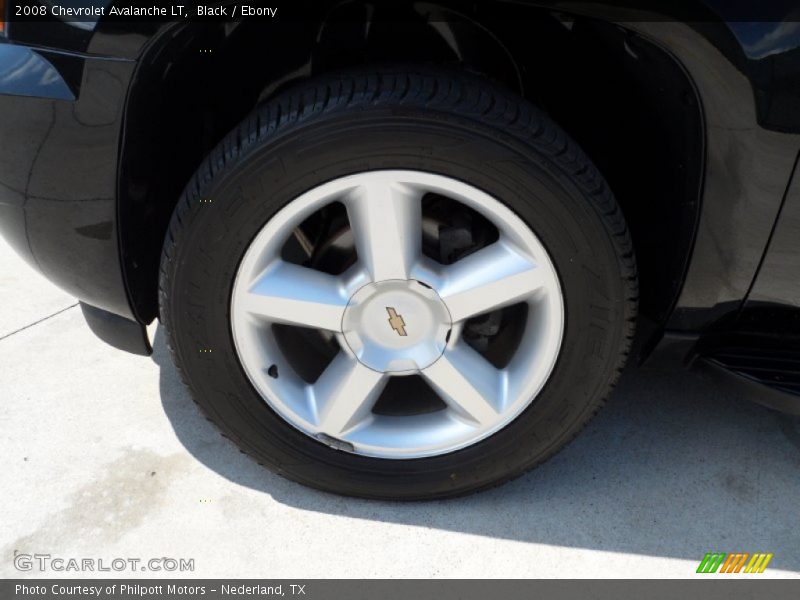 Black / Ebony 2008 Chevrolet Avalanche LT