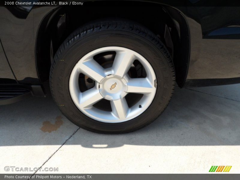 Black / Ebony 2008 Chevrolet Avalanche LT
