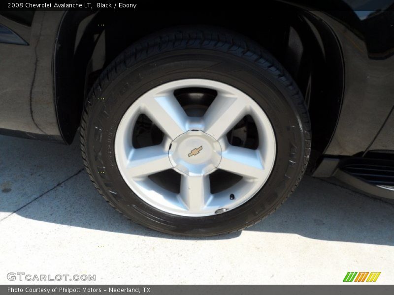 Black / Ebony 2008 Chevrolet Avalanche LT