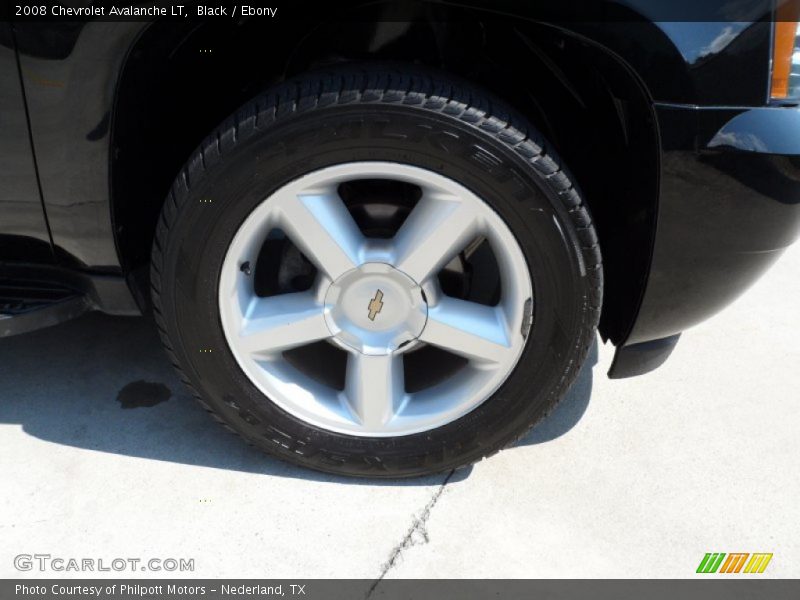 Black / Ebony 2008 Chevrolet Avalanche LT
