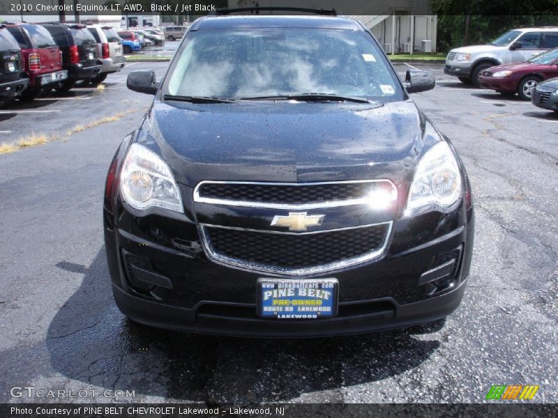 Black / Jet Black 2010 Chevrolet Equinox LT AWD