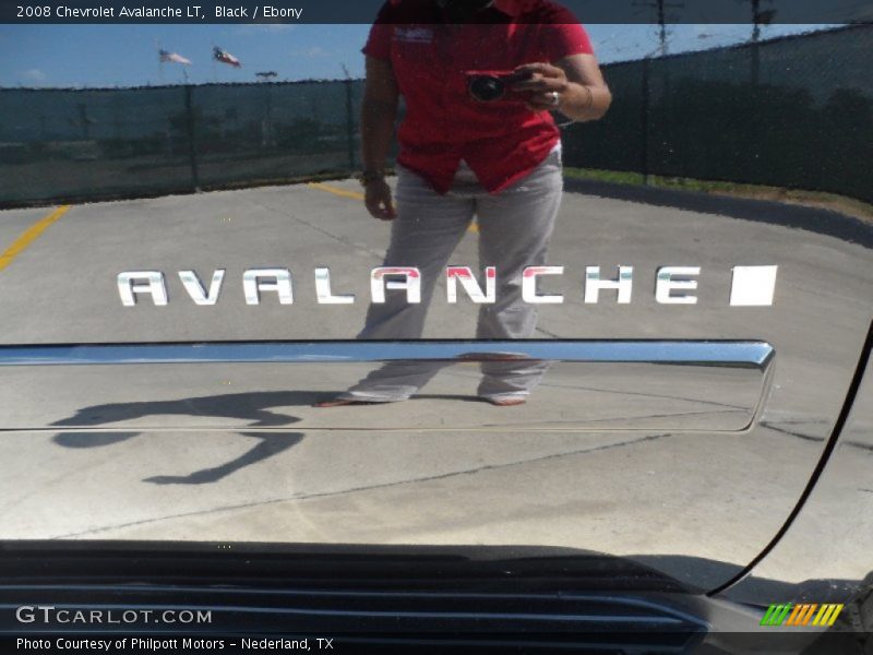 Black / Ebony 2008 Chevrolet Avalanche LT