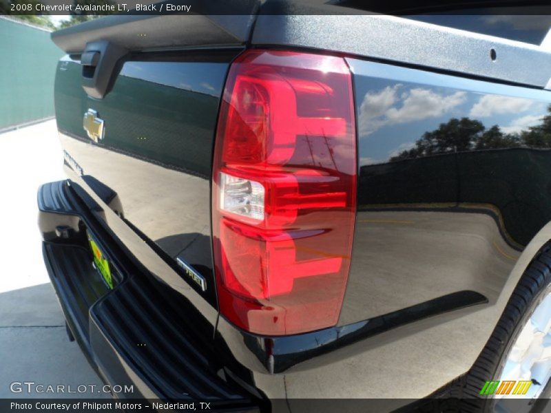 Black / Ebony 2008 Chevrolet Avalanche LT