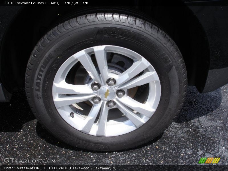 Black / Jet Black 2010 Chevrolet Equinox LT AWD