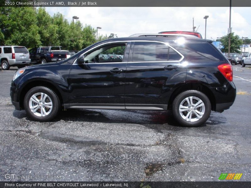 Black / Jet Black 2010 Chevrolet Equinox LT AWD