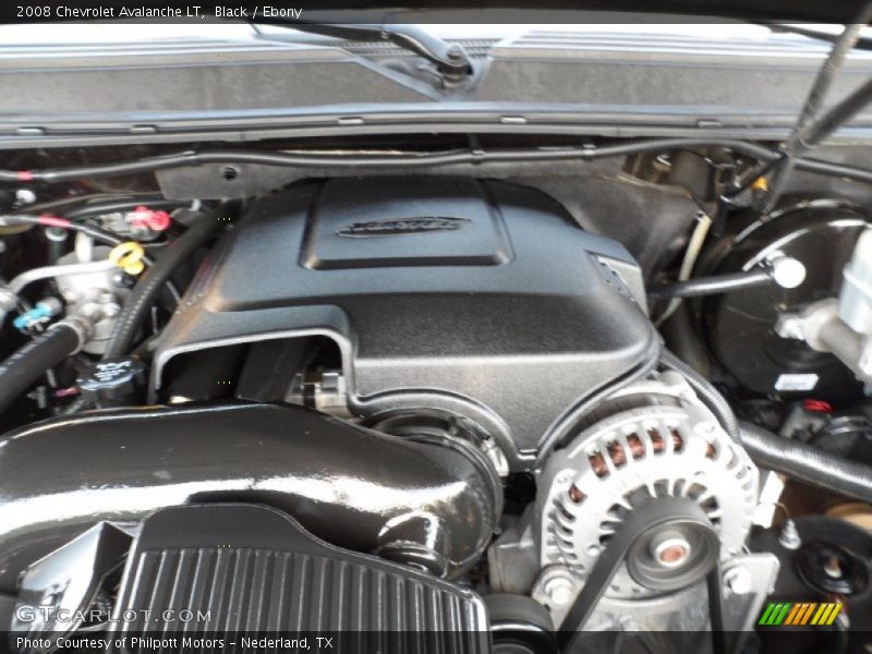 Black / Ebony 2008 Chevrolet Avalanche LT