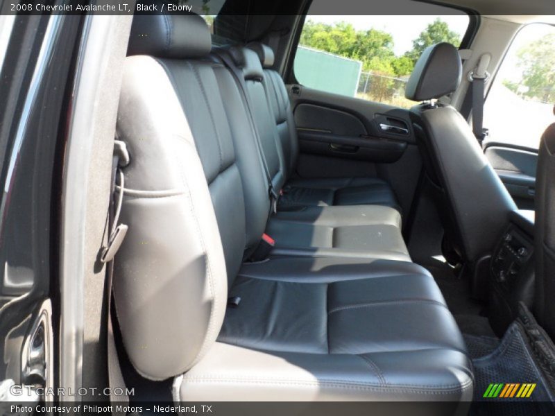 Black / Ebony 2008 Chevrolet Avalanche LT