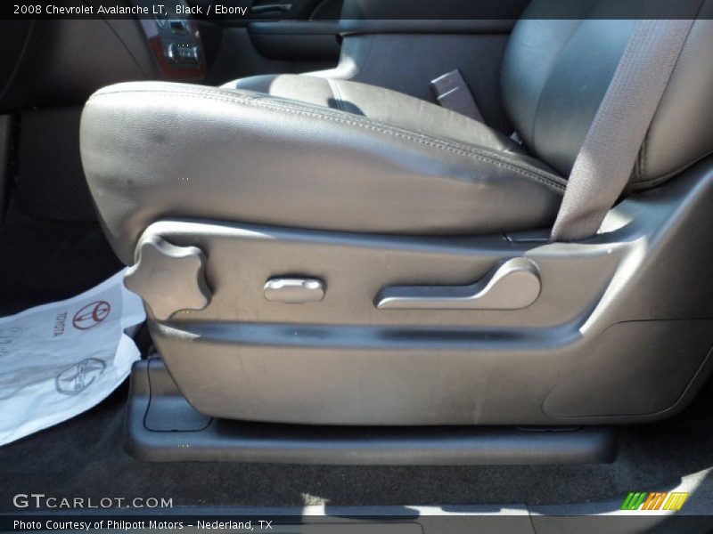 Black / Ebony 2008 Chevrolet Avalanche LT