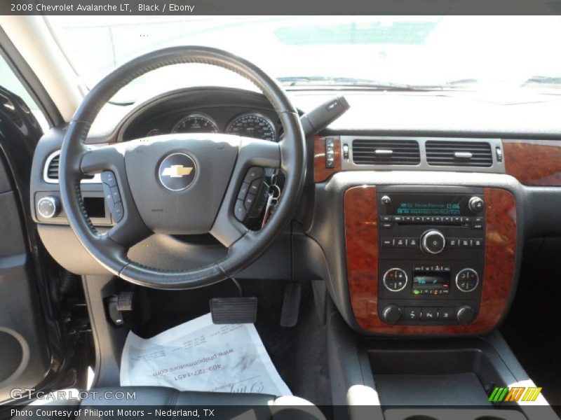 Black / Ebony 2008 Chevrolet Avalanche LT