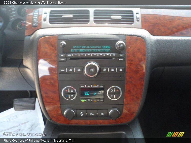 Black / Ebony 2008 Chevrolet Avalanche LT