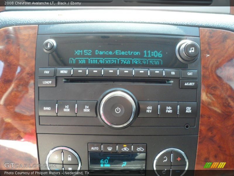 Black / Ebony 2008 Chevrolet Avalanche LT