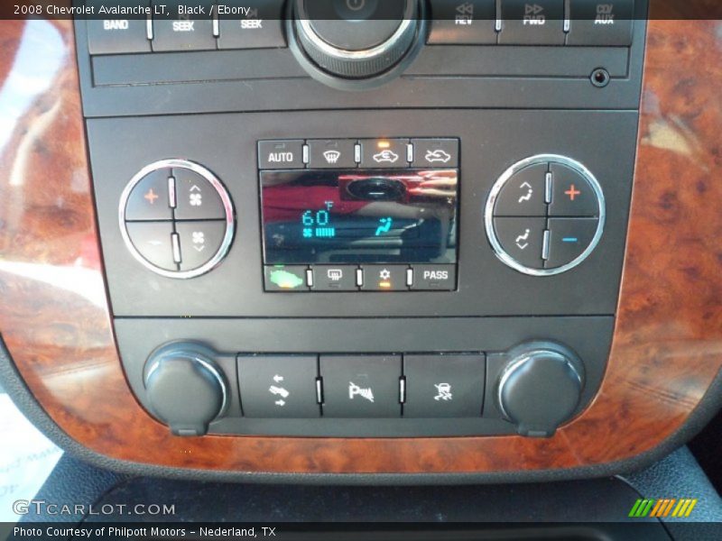 Black / Ebony 2008 Chevrolet Avalanche LT