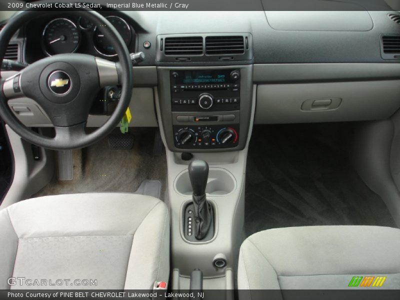 Imperial Blue Metallic / Gray 2009 Chevrolet Cobalt LS Sedan