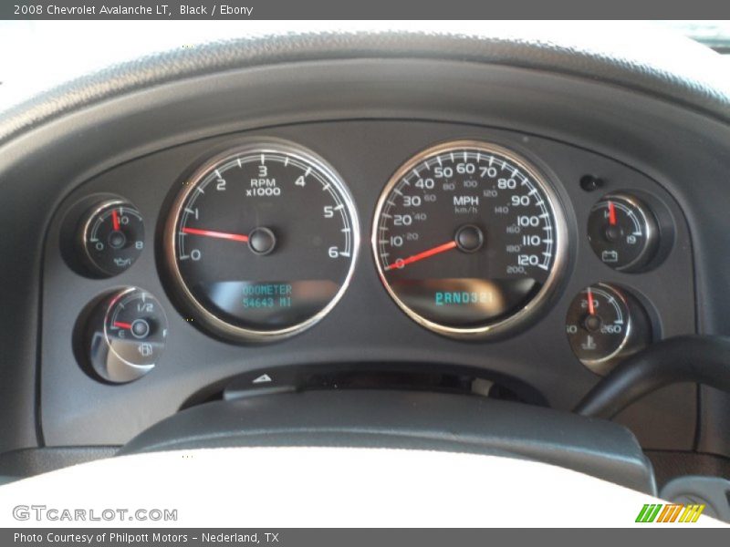  2008 Avalanche LT LT Gauges