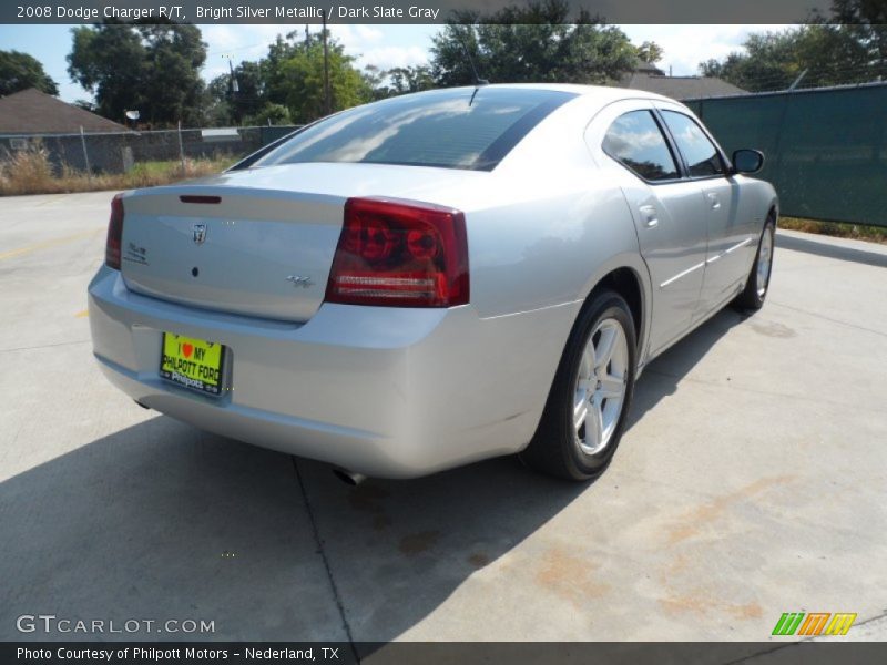 Bright Silver Metallic / Dark Slate Gray 2008 Dodge Charger R/T