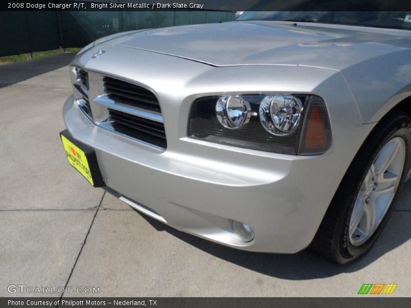 Bright Silver Metallic / Dark Slate Gray 2008 Dodge Charger R/T