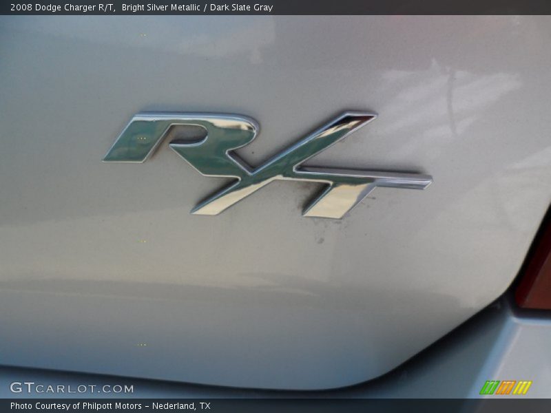 Bright Silver Metallic / Dark Slate Gray 2008 Dodge Charger R/T