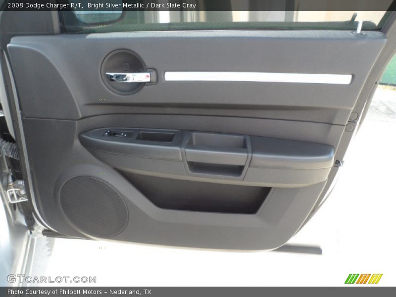Bright Silver Metallic / Dark Slate Gray 2008 Dodge Charger R/T