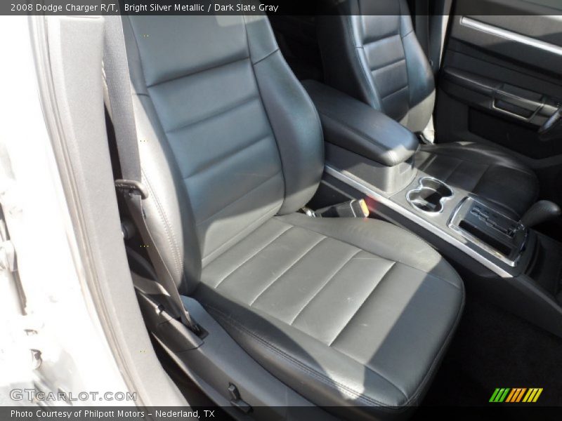 Bright Silver Metallic / Dark Slate Gray 2008 Dodge Charger R/T