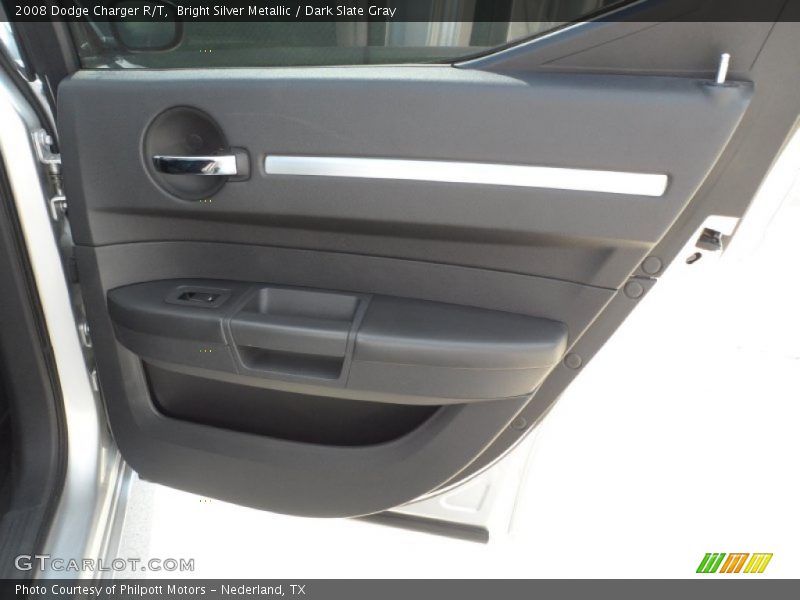 Bright Silver Metallic / Dark Slate Gray 2008 Dodge Charger R/T
