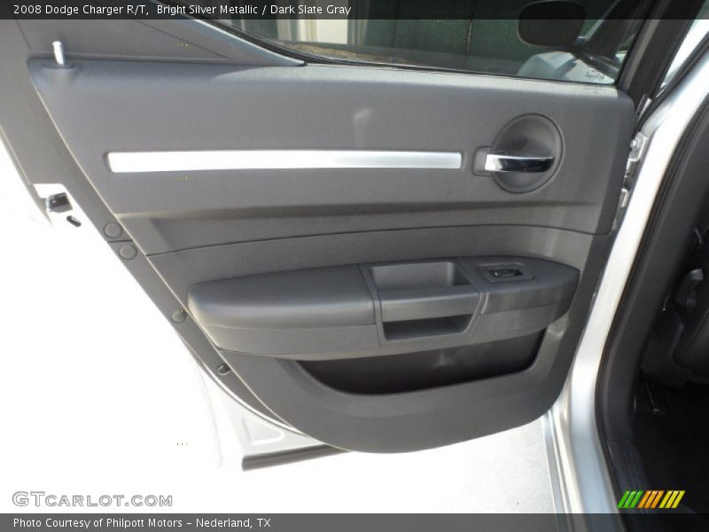 Bright Silver Metallic / Dark Slate Gray 2008 Dodge Charger R/T