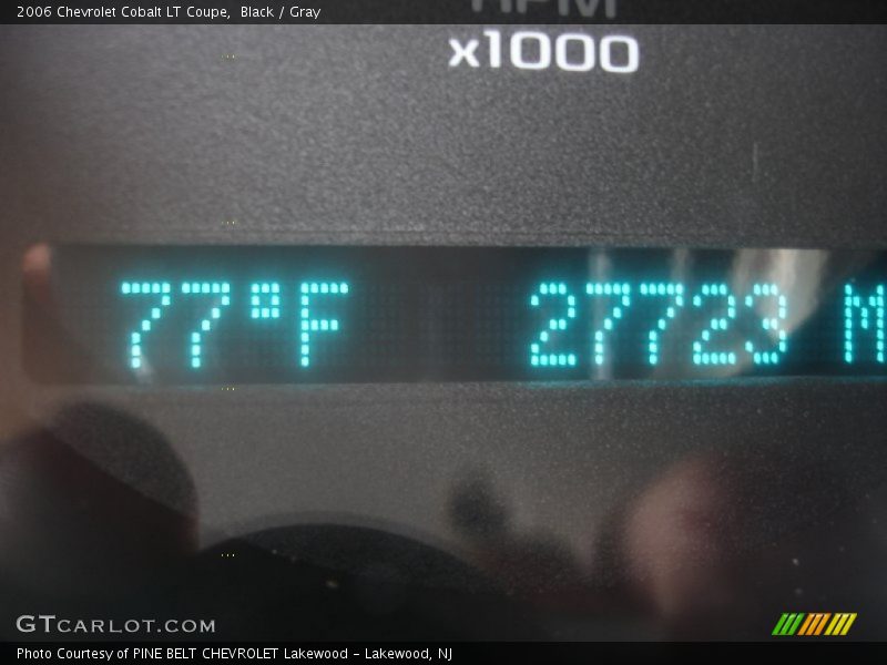Black / Gray 2006 Chevrolet Cobalt LT Coupe