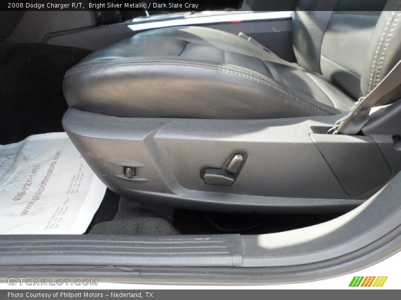 Bright Silver Metallic / Dark Slate Gray 2008 Dodge Charger R/T
