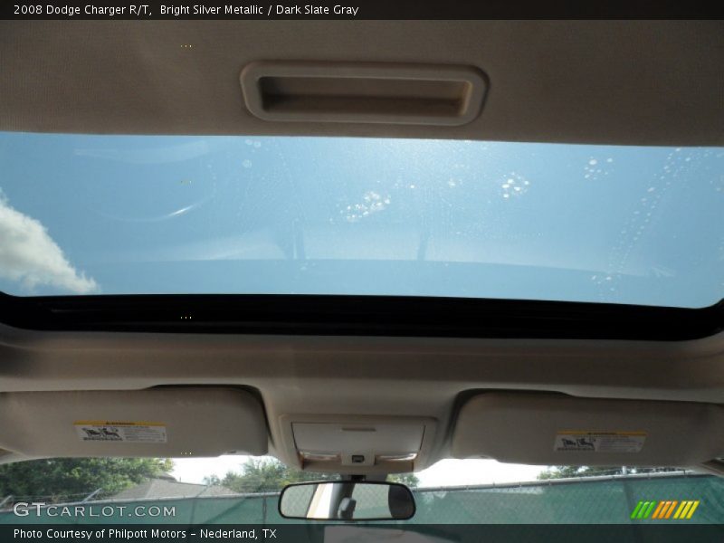 Bright Silver Metallic / Dark Slate Gray 2008 Dodge Charger R/T
