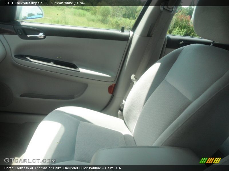 Summit White / Gray 2011 Chevrolet Impala LT