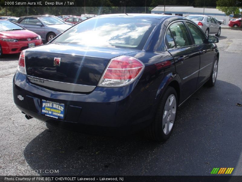 Deep Blue / Tan 2008 Saturn Aura XE