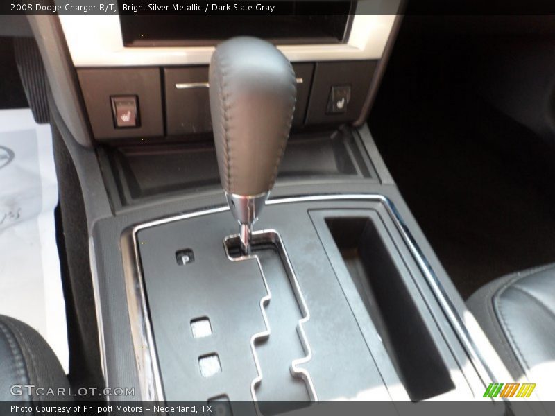 Bright Silver Metallic / Dark Slate Gray 2008 Dodge Charger R/T