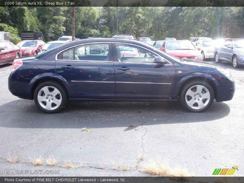 Deep Blue / Tan 2008 Saturn Aura XE