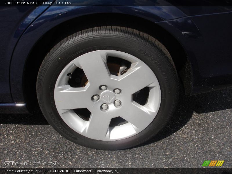 Deep Blue / Tan 2008 Saturn Aura XE