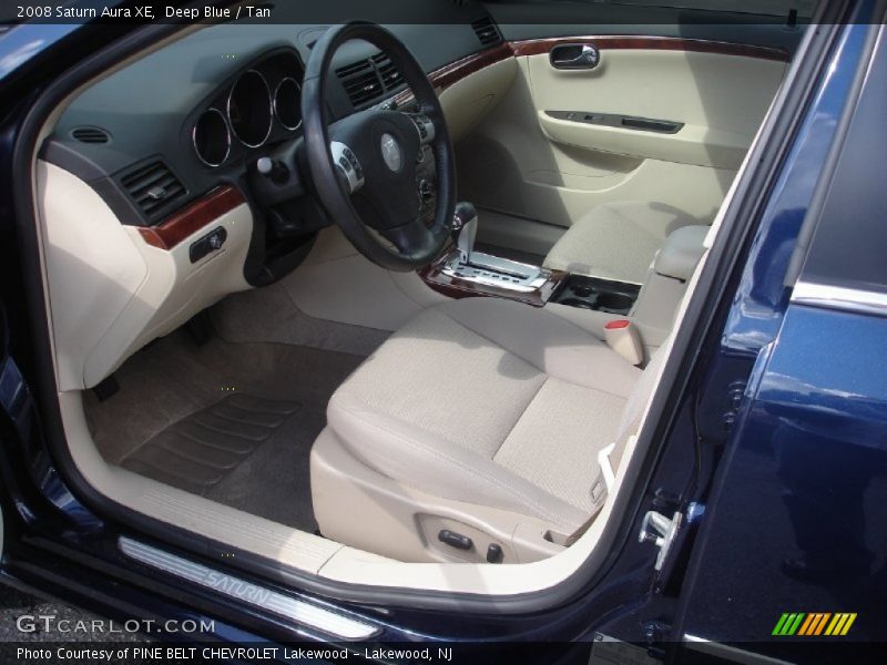 Deep Blue / Tan 2008 Saturn Aura XE