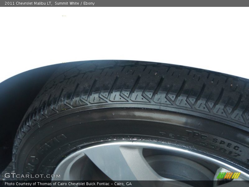 Summit White / Ebony 2011 Chevrolet Malibu LT