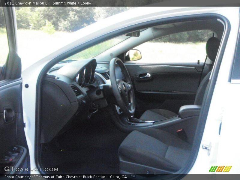Summit White / Ebony 2011 Chevrolet Malibu LT