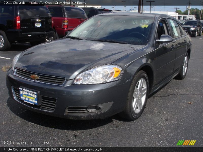 Cyber Gray Metallic / Ebony 2011 Chevrolet Impala LT
