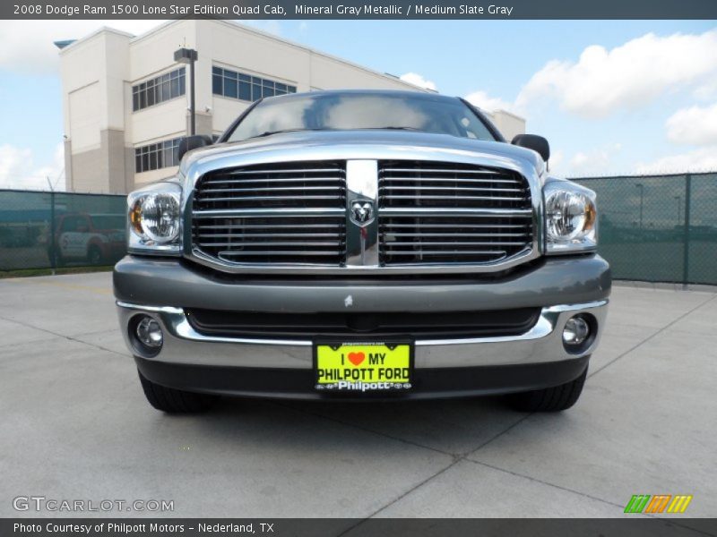 Mineral Gray Metallic / Medium Slate Gray 2008 Dodge Ram 1500 Lone Star Edition Quad Cab